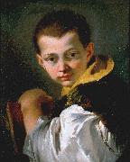 Giovanni Battista Tiepolo Boy Holding a Book France oil painting artist